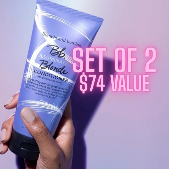 Bumble and bumble Other - Bumble and bumble Illuminated Blonde Purple Conditioner FULL SIZE 2 Pack